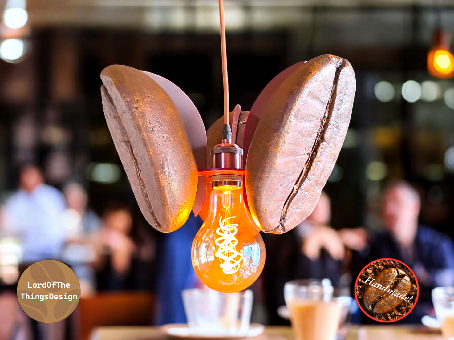 Giant Coffee Beans Pendant Lamp
