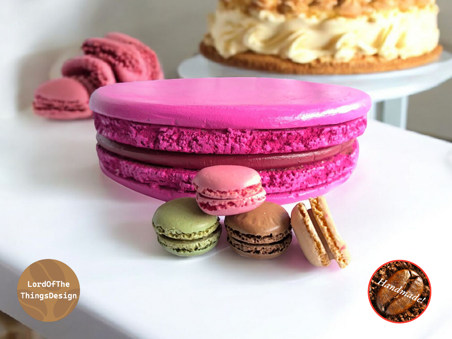 Giant Macarons voor decoratie 28cm