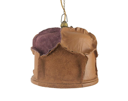 Hanglamp bekleed met hoogwaardig leder in div. soorten