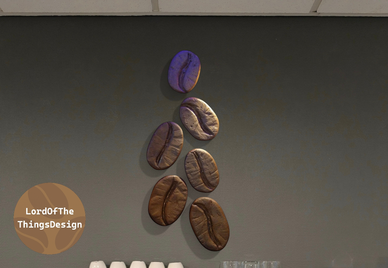Giant Coffee Beans XL Wall Coffee Beans