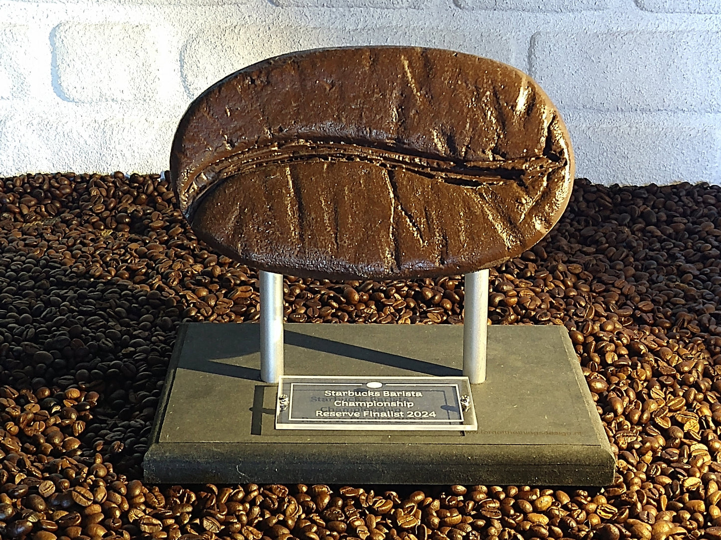 Giant Coffee Beans XL Trophy (op aanvraag)
