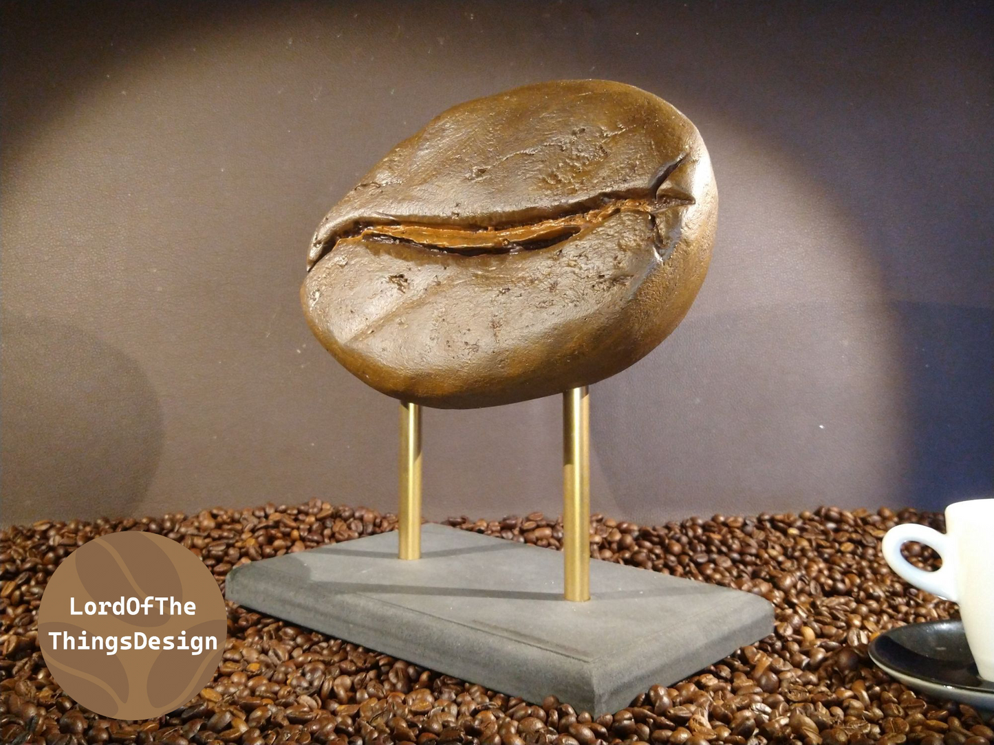 Giant Coffee Beans XL trofee 23cm