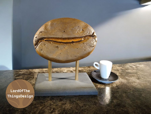 Giant Coffee Beans XL trofee 23cm