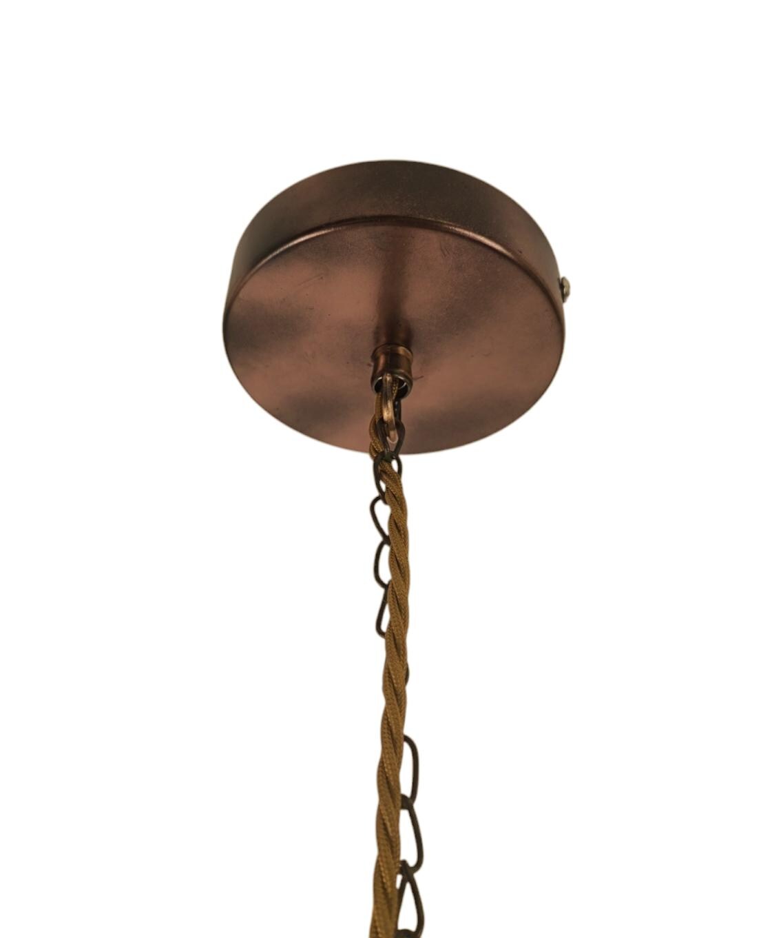 Hanglamp met hoogwaardig leer bekleed