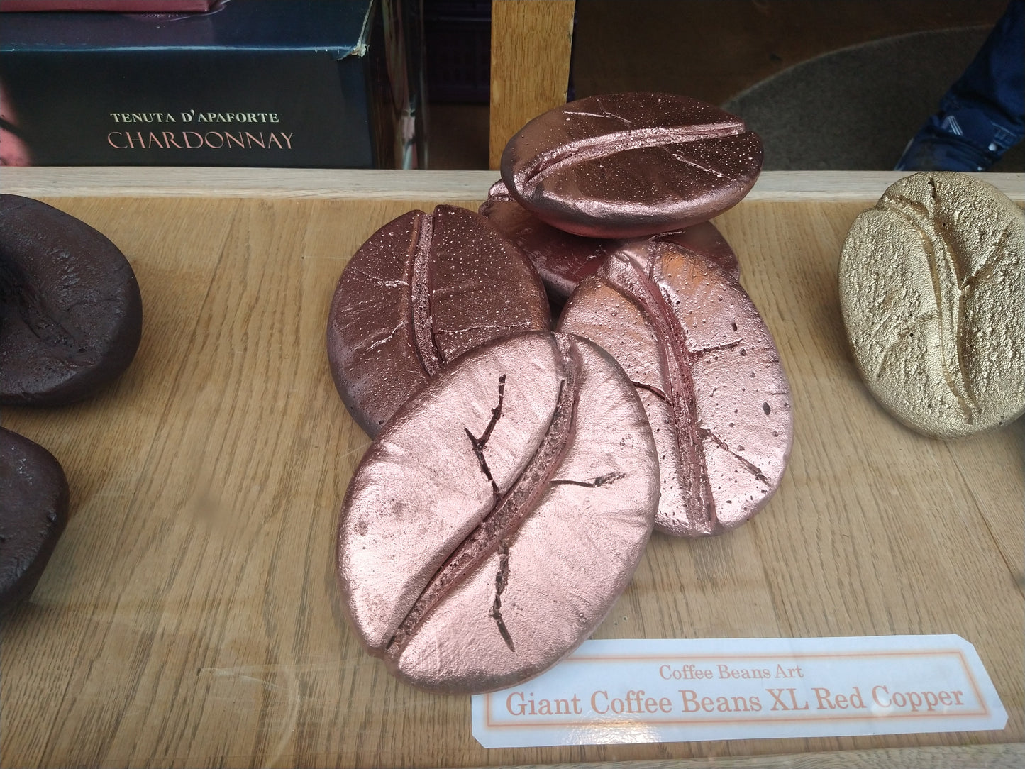 Giant Coffee Beans XL Deluxe Red Coppered