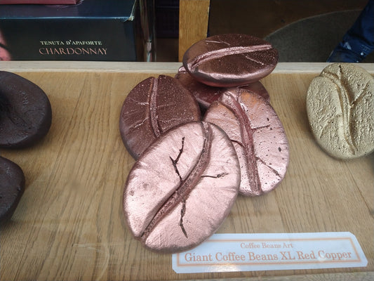 Giant Coffee Beans XL Deluxe Red Coppered