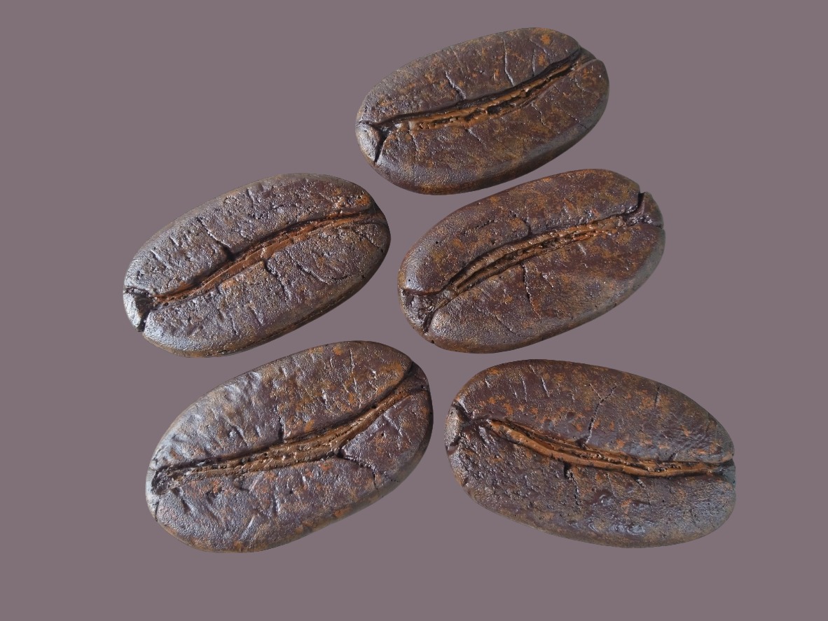 Giant Coffee Beans XL (16cm) Deluxe. 5 stuks.