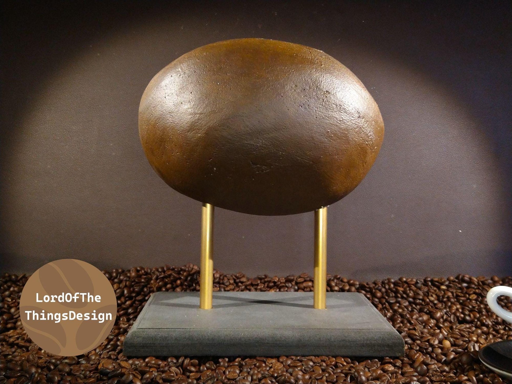 koffieboon sculptuur sfeer