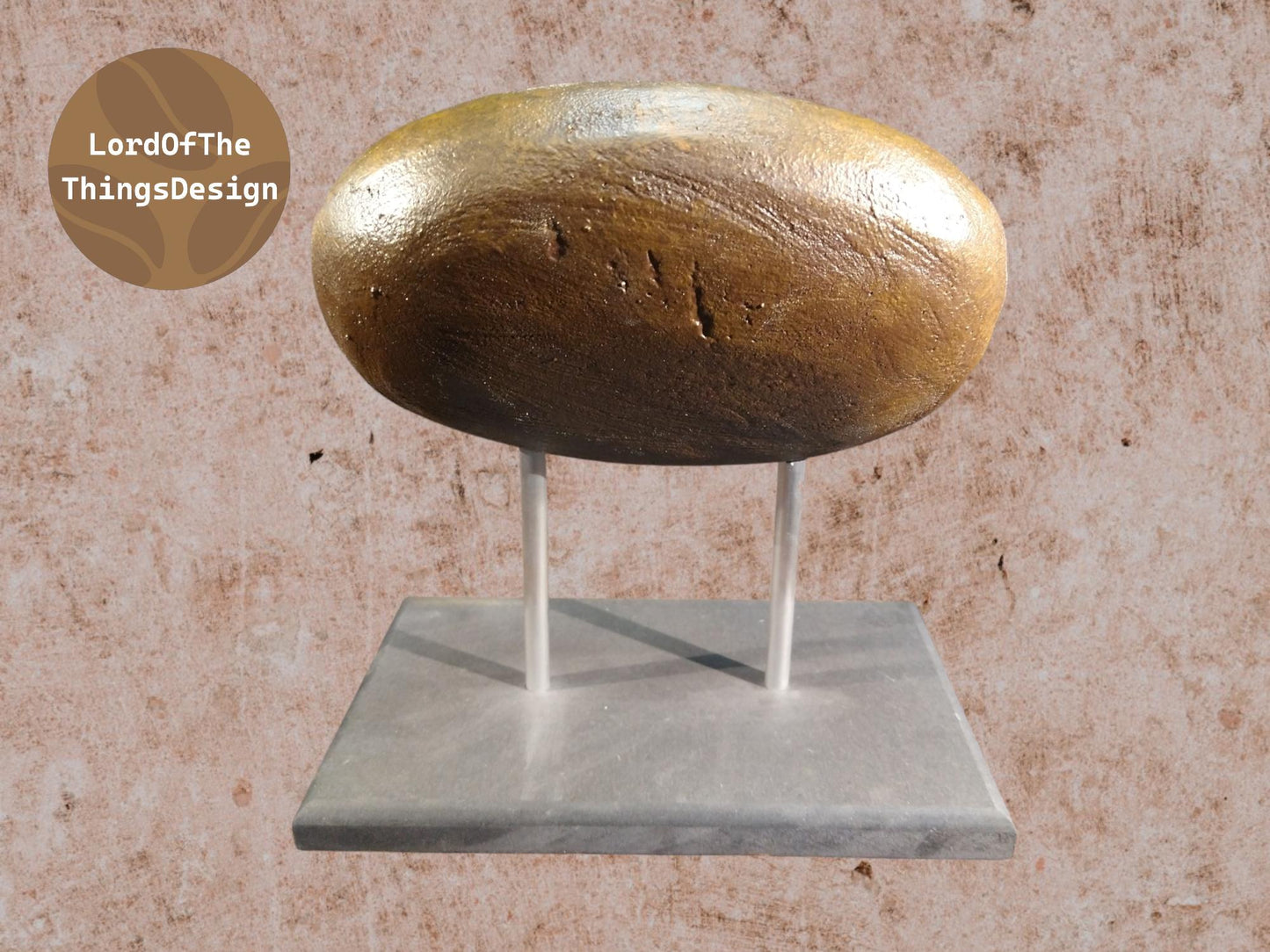 koffieboon trofee uitdeel handmade